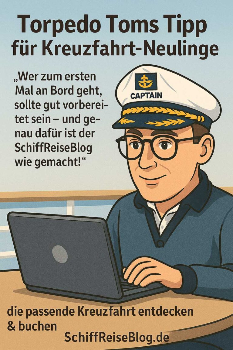 🛟 Torpedo Toms Tipp für Kreuzfahrt-Neulinge